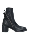 Moma Woman Ankle Boots Black Size 9 Soft Leather In Black