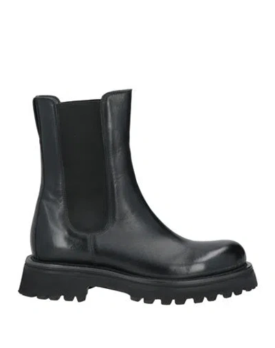 Moma Woman Ankle Boots Black Size 7 Calfskin