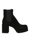 Moma Woman Ankle Boots Black Size 7.5 Leather