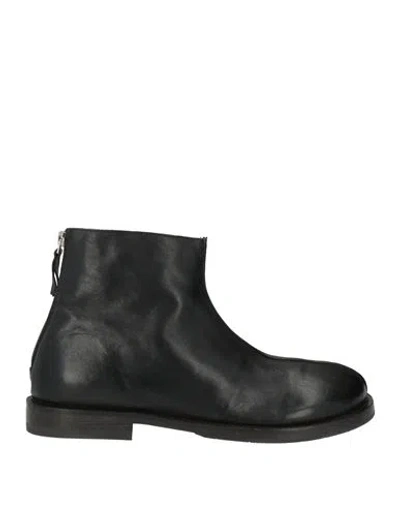 Moma Woman Ankle Boots Black Size 7.5 Leather