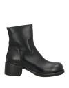 Moma Woman Ankle Boots Black Size 8 Calfskin