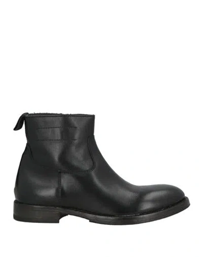 Moma Woman Ankle Boots Black Size 8 Calfskin