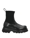 Moma Woman Ankle Boots Black Size 8 Calfskin