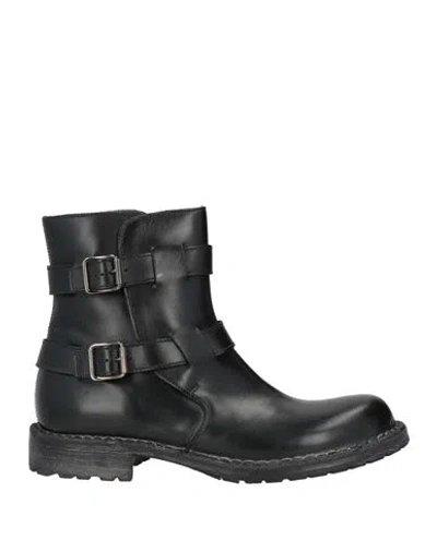 Moma Woman Ankle Boots Black Size 8 Calfskin