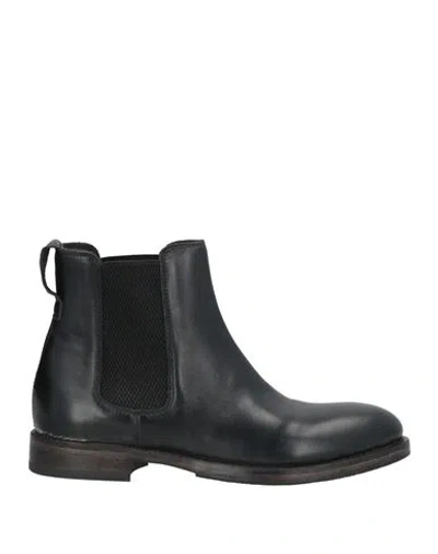 Moma Woman Ankle Boots Black Size 8 Calfskin