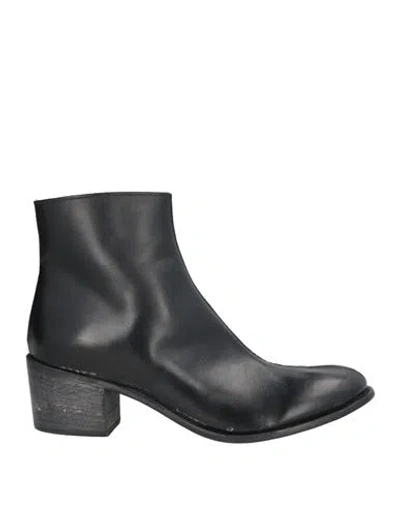 Moma Woman Ankle Boots Black Size 8 Calfskin