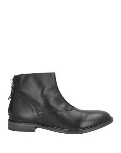 Moma Woman Ankle Boots Black Size 8 Calfskin