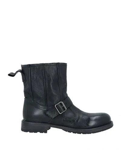 Moma Woman Ankle Boots Black Size 11 Calfskin