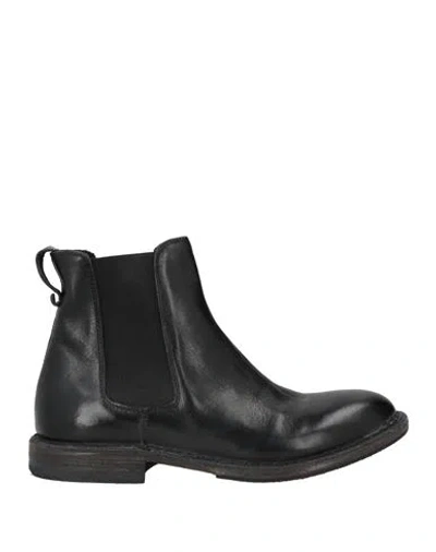 Moma Woman Ankle Boots Black Size 8 Calfskin