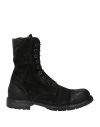 Moma Woman Ankle Boots Black Size 8 Leather