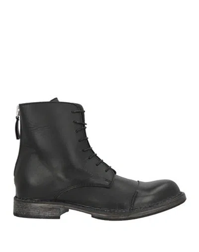 Moma Woman Ankle Boots Black Size 9 Calfskin