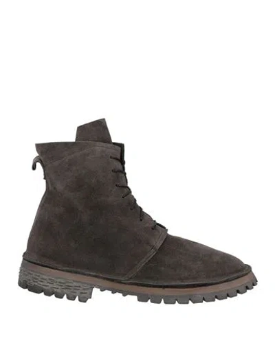 Moma Woman Ankle Boots Dark Brown Size 10.5 Leather