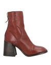 Moma Woman Ankle Boots Tan Size 8 Leather