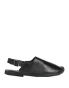 Moma Woman Ballet Flats Black Size 8 Calfskin