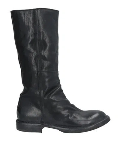 Moma Woman Boot Black Size 8 Leather