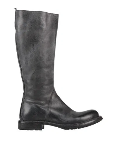 Moma Woman Boot Charcoal Size 10 Soft Leather