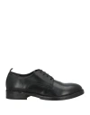 Moma Woman Lace-up Shoes Black Size 8 Calfskin