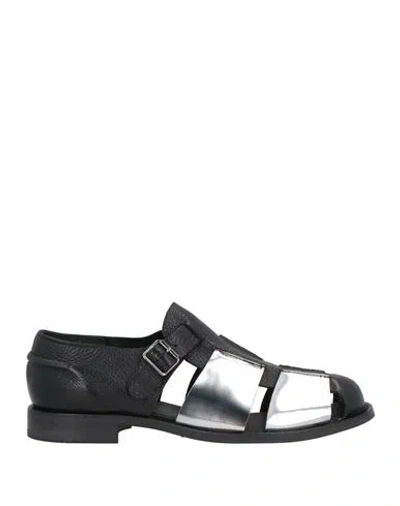 Moma Woman Loafers Black Size 11 Leather