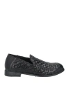 Moma Woman Loafers Black Size 5 Leather In Black