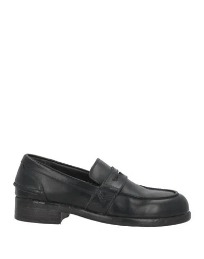 Moma Woman Loafers Black Size 8 Calfskin