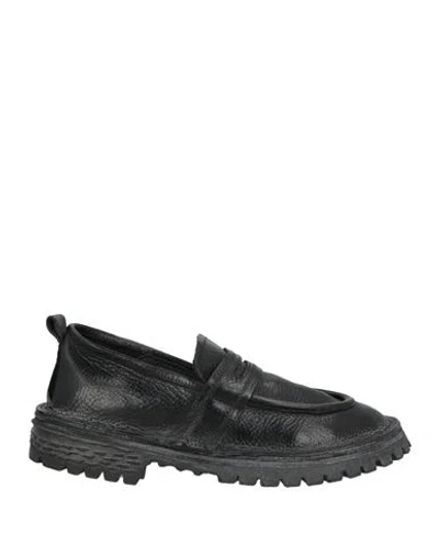 Moma Woman Loafers Black Size 8 Leather