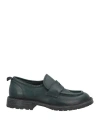 Moma Woman Loafers Dark Green Size 8 Calfskin