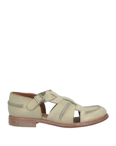 Moma Woman Loafers Sage Green Size 7.5 Leather