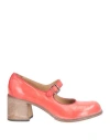 Moma Woman Pumps Tomato Red Size 11 Leather