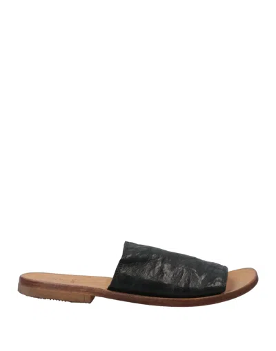 Moma Sandals In Black