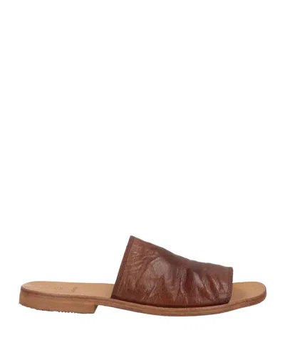 Moma Sandals In Brown