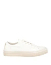 Moma Woman Sneakers White Size 8 Leather