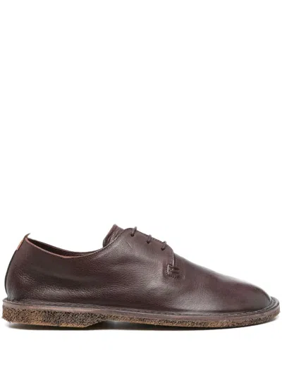 Moma York Derby Shoes In 褐色