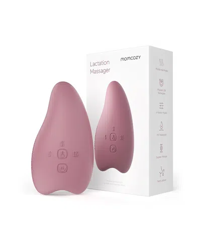 Momcozy Warming And Vibration Lactation Massager In Pink