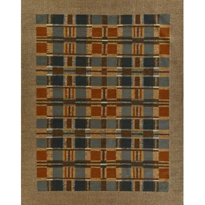 Momeni Adobe Flatweave Area Rug In Blue