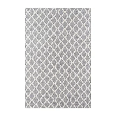 Momeni Andes Rectangular Indoor Rugs In Gray