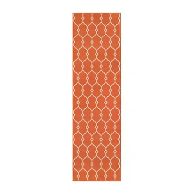 Momeni Baja 2 Rectangular Rugs In Orange