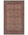 Momeni Banaras Hand Knotted Traditional Rug In Pink