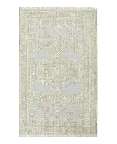Momeni Bristol Bristbrs10blu Area Rug, 5' X 8' In Neutral