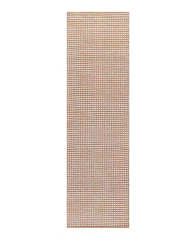 Momeni Caicos Caicocai-1pnk Runner, 2'3 X 8' In Neutral