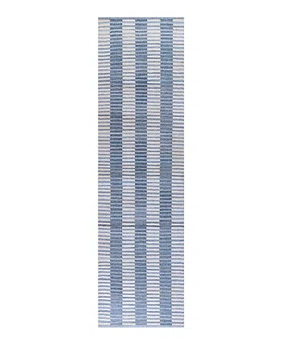 Momeni Caicos Caicocai-2blu Runner, 2'3 X 8' In Blue