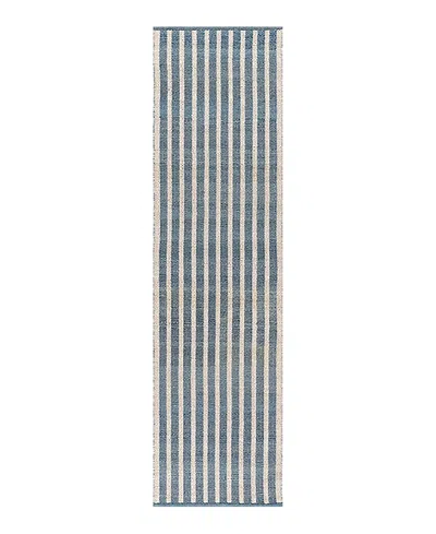 Momeni Caicos Caicocai-4blu Runner, 2'3 X 8' In Blue
