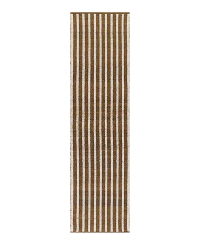 Momeni Caicos Caicocai-4brn Runner, 2'3 X 8' In Brown