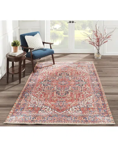 Momeni Chandler Traditional Medallion Rug In Orange