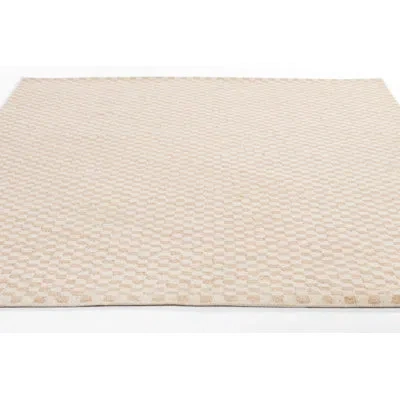 Momeni Charles Hand Tufted Wool Geometric Pink Area Rug