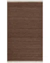 Momeni Cove Hand Woven Indoor/outdoor Contemporary Rug In Brown