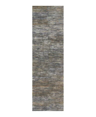 Momeni Etra Etra0et-01blu Runner, 2'3 X 8' In Blue