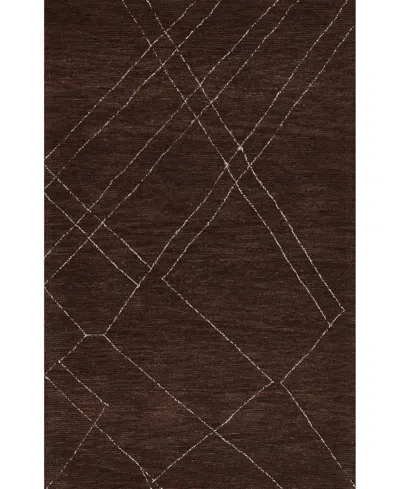 Momeni Everett Evt-4 2'x4' Area Rug In Brown