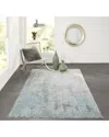 Momeni Genevieve Traditional Distressed Rug In Blue