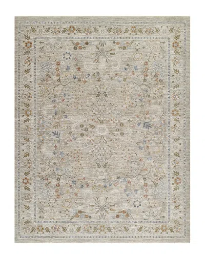 Momeni Georgina Traditional Medallion Rug In Gray