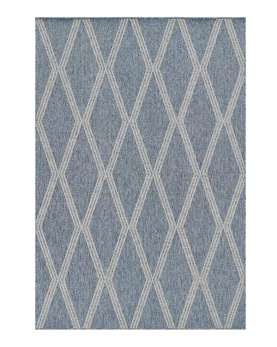 Momeni Hampton Ham-5 Area Rug, 6'6 X 9' In Blue